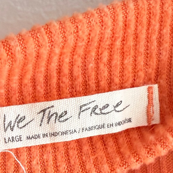 16 we the free large very oversize long sleeve top super soft euc preloved large - Picture 3 of 3